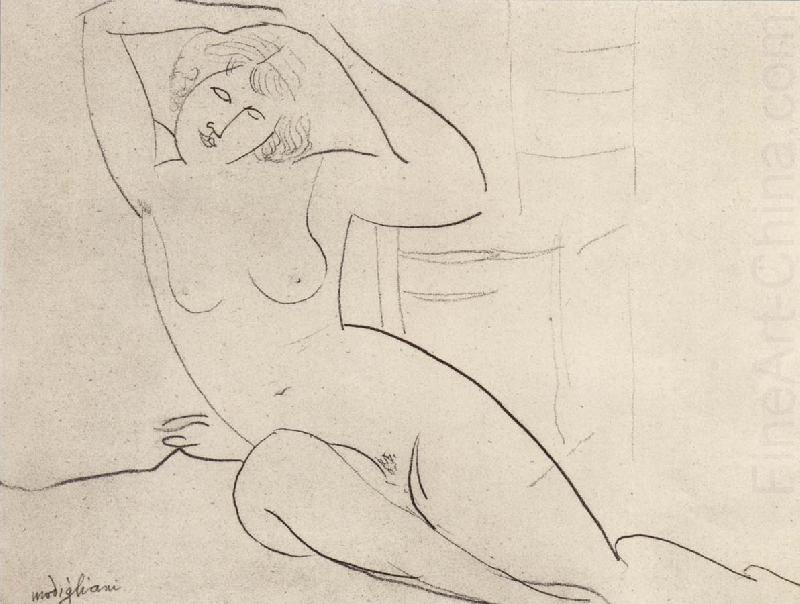 Seated Nude, Amedeo Modigliani